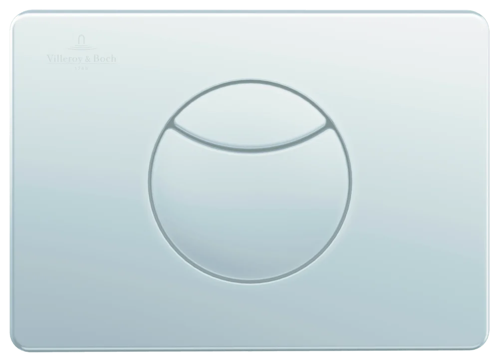 Villeroy & Boch ViConnect WC-Betätigungsplatte 100S, 205 x 145 x 22 mm, Chrom Edelmatt Villeroy & Boch ViConnect WC-Betätigungsplatte 100S, 205 x 145 x 22 mm, Chrom Edelmatt