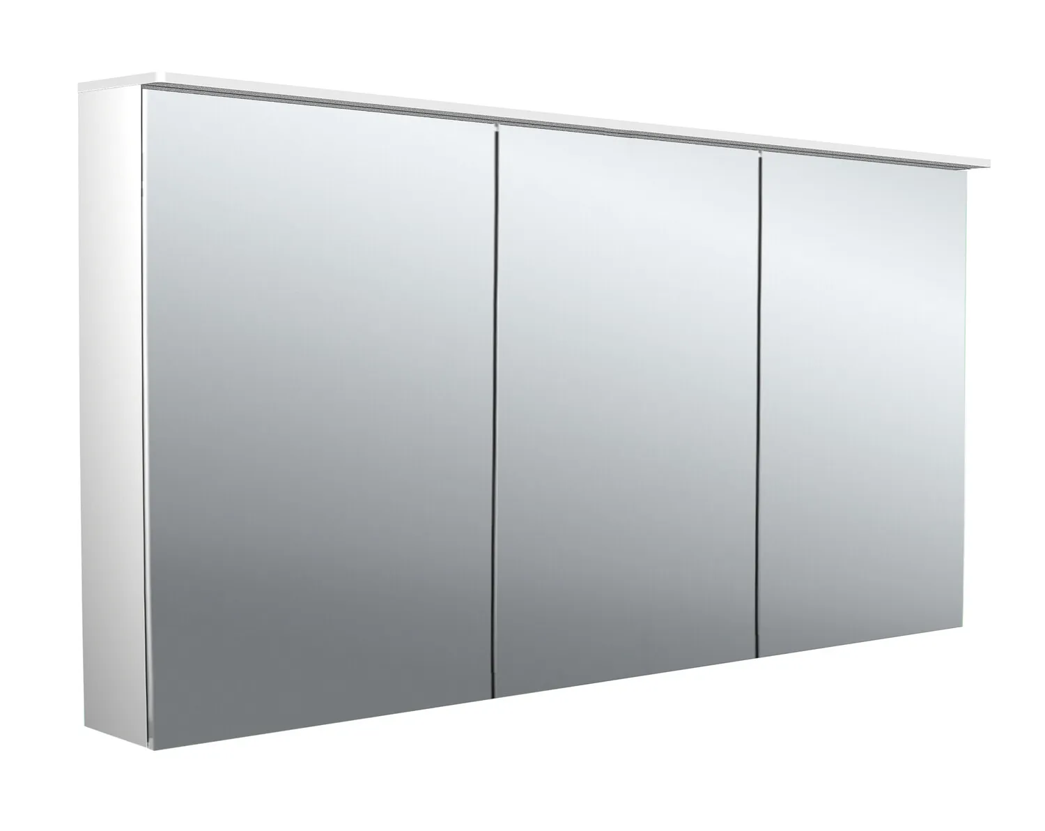 Lichtspiegelschrank pure II Lichtsegel, Aufputz, mit Waschtischbeleuchtung, 3 Türen, 1400mm Lichtspiegelschrank pure II Lichtsegel, Aufputz, mit Waschtischbeleuchtung, 3 Türen, 1400mm