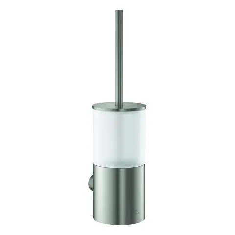 Toilettenbürstengarnitur Atrio 40892, Wandmontage, chrom Toilettenbürstengarnitur Atrio 40892, Wandmontage, chrom