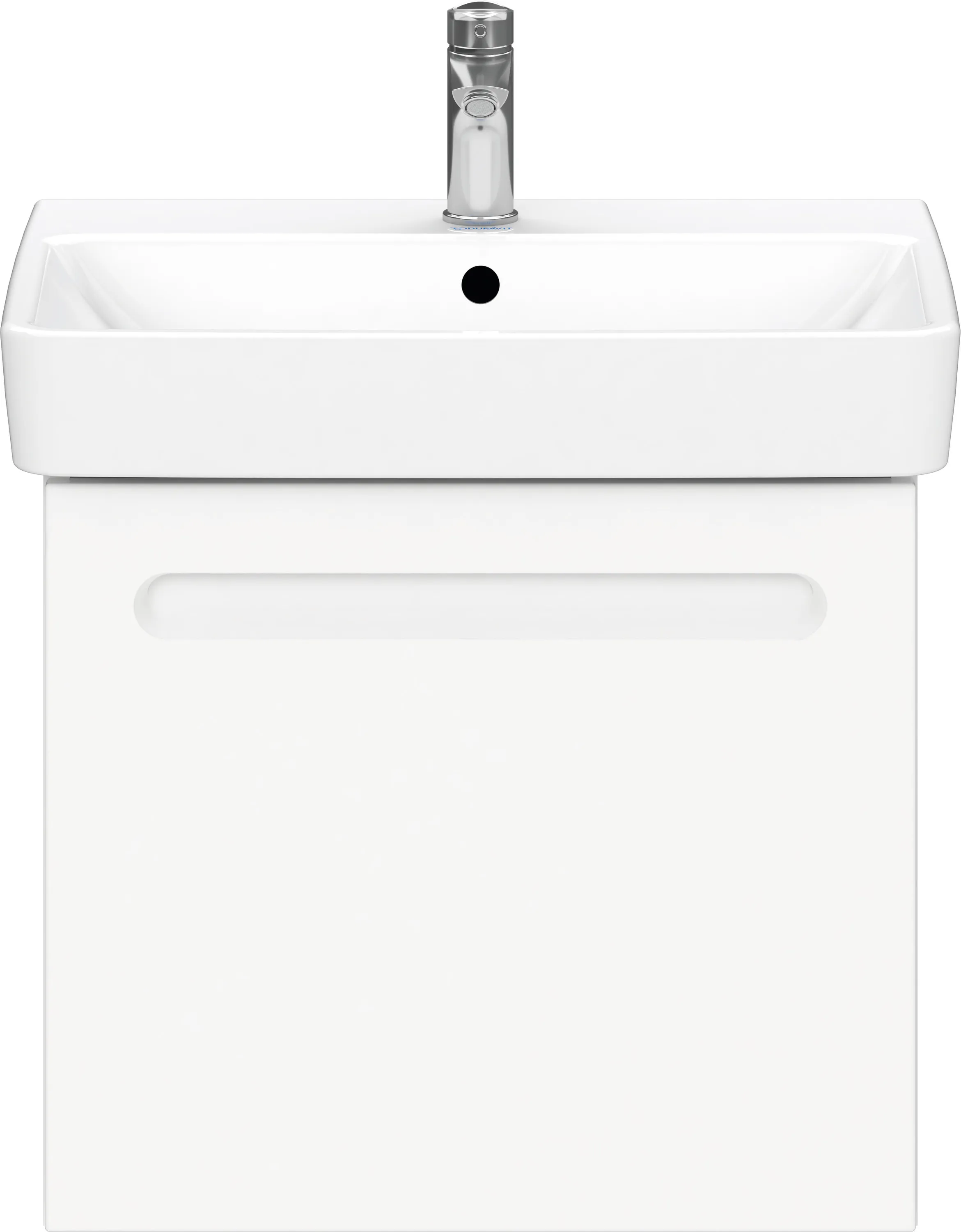 Duravit Waschtischunterschrank wandhängend „No.1“ 54 × 47,8 × 42,6 cm in Beton Matt Duravit Waschtischunterschrank wandhängend „No.1“ 54 × 47,8 × 42,6 cm in Beton Matt