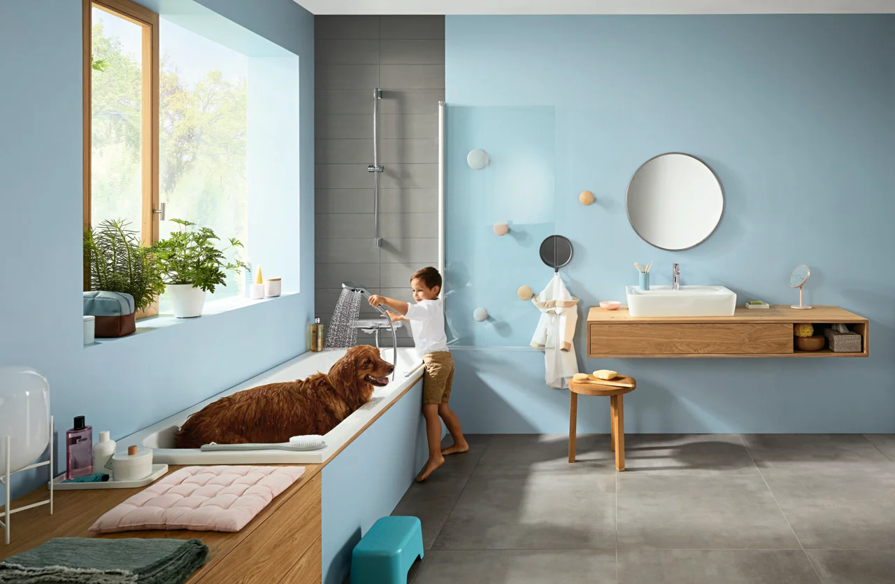 Hansgrohe Croma Select S Handbrause EcoSmart weiß/chrom, 110 mm Brausekopfgröße, SoftRain, IntenseRain, Massagestrahl, QuickClean Hansgrohe Croma Select S Handbrause EcoSmart weiß/chrom, 110 mm Brausekopfgröße, SoftRain, IntenseRain, Massagestrahl, QuickClean