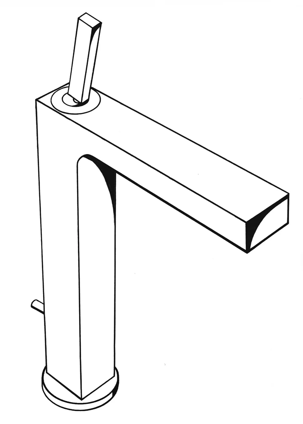 Einhebel Waschtischmischer Axor Citterio chrom für Waschschüssel Einhebel Waschtischmischer Axor Citterio chrom für Waschschüssel