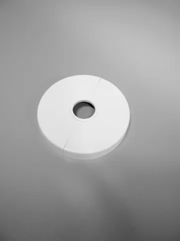 Zubehör Abdeckkappe für Charleston FK angeschweißt und HFK, weiß