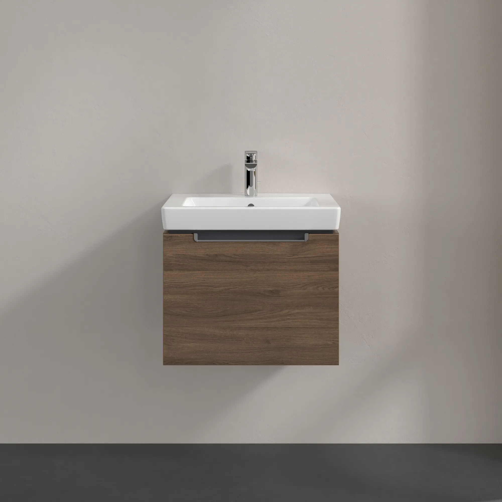 Villeroy & Boch Waschbeckenunterschrank Subway 2.0, Arizona Oak, 537x420x423 mm, eckig, mittige Wanneneinbauposition, SoftClosing, 1 Auszug Villeroy & Boch Waschbeckenunterschrank Subway 2.0, Arizona Oak, 537x420x423 mm, eckig, mittige Wanneneinbauposition, SoftClosing, 1 Auszug