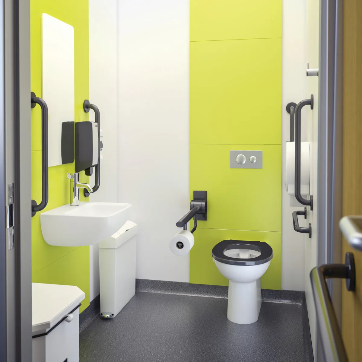 Ideal Standard WC-Sitz „Contour21+“ in Anthrazit