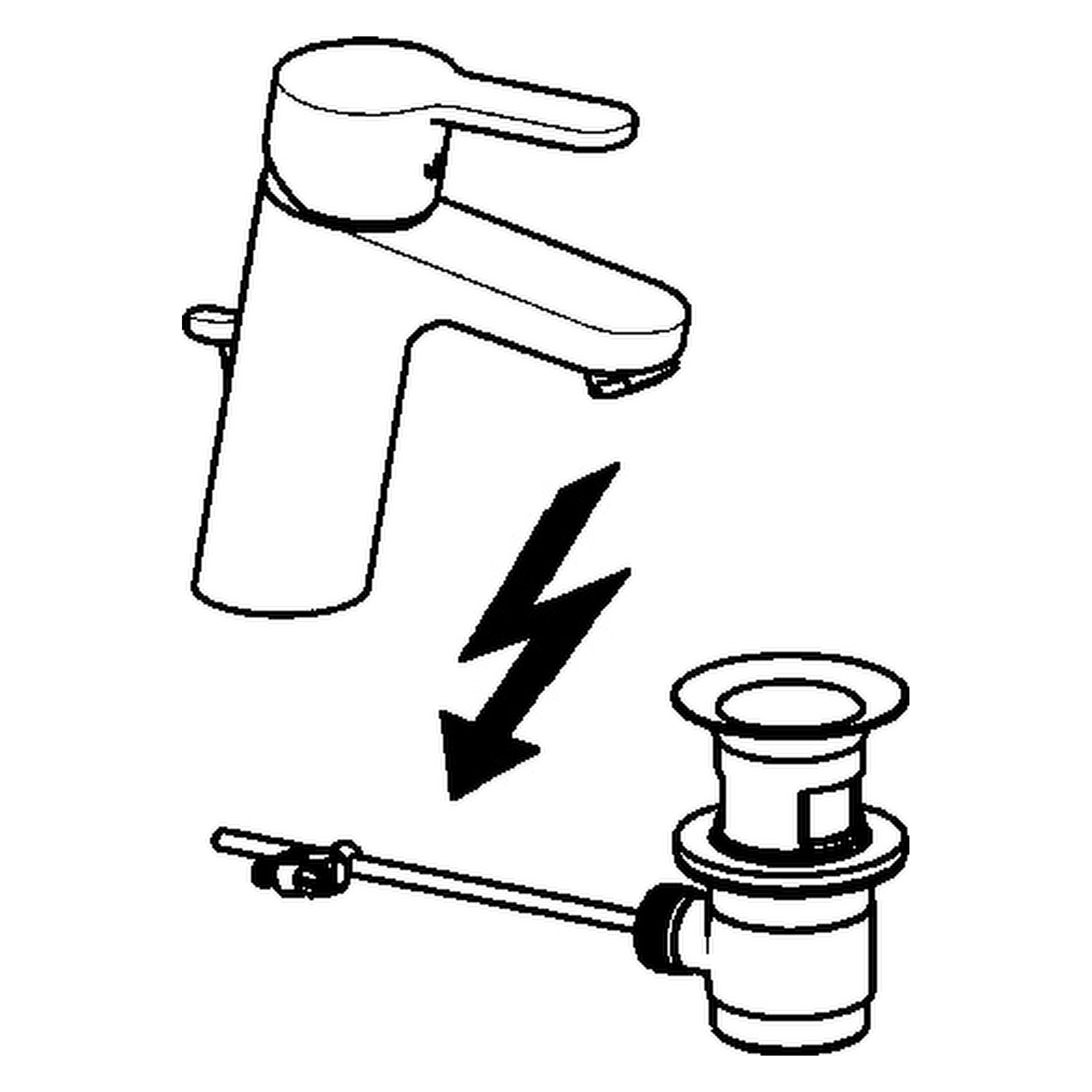 Einhand-Waschtischarmatur „Primo XL“ Ausladung 111 mm in Chrom Einhand-Waschtischarmatur „Primo XL“ Ausladung 111 mm in Chrom