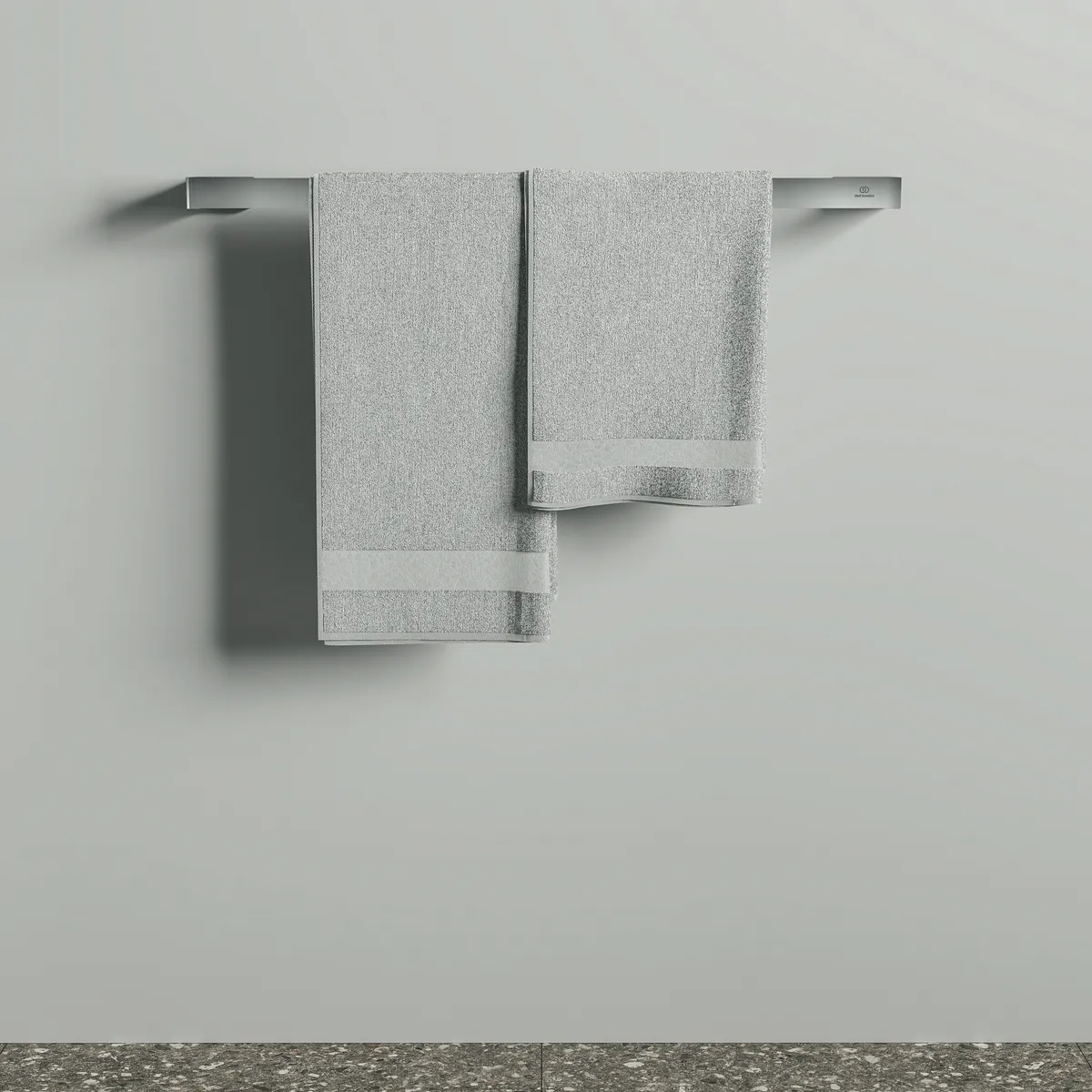 Ideal Standard Handtuchstange Conca Cube, eckig, 600mm, Chrom Ideal Standard Handtuchstange Conca Cube, eckig, 600mm, Chrom