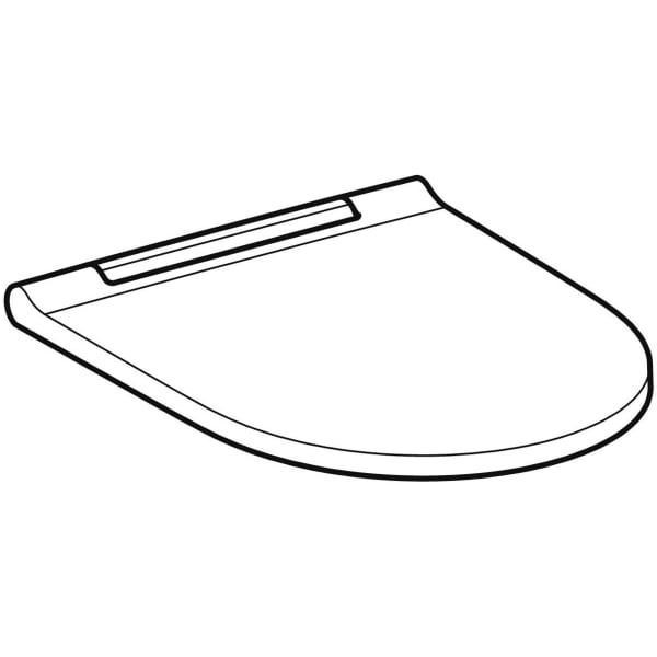 Geberit WC-Sitz ehemals Keramag „One“, Quick Release, Soft Closing, Befestigung von oben Geberit WC-Sitz ehemals Keramag „One“, Quick Release, Soft Closing, Befestigung von oben
