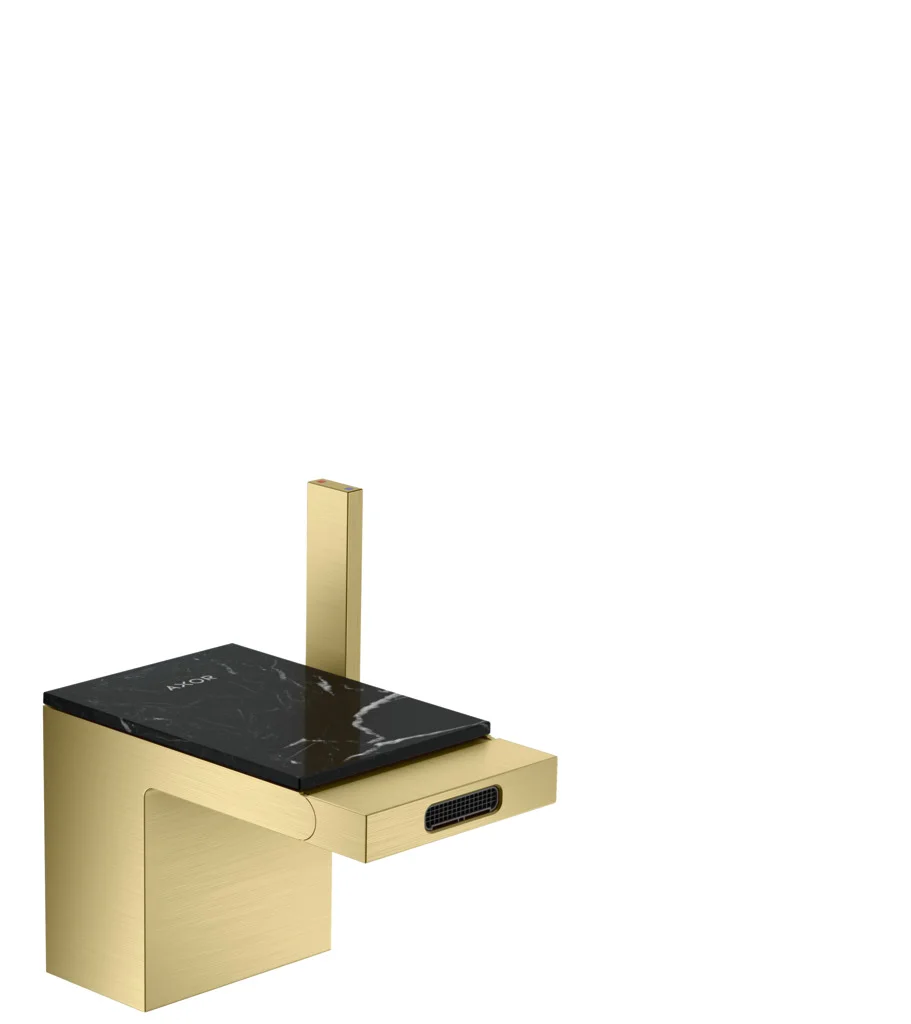 Hansgrohe AXOR MyEdition Platte Marmor Nero Marquina, Länge 117 mm, abnehmbar Hansgrohe AXOR MyEdition Platte Marmor Nero Marquina, Länge 117 mm, abnehmbar