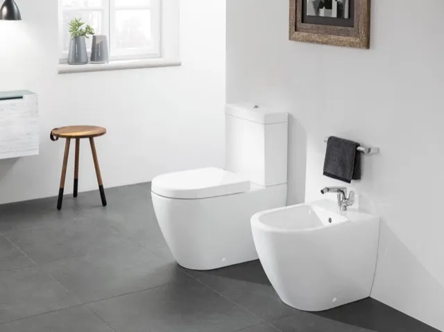 Villeroy & Boch WC-Sitz „Subway 2.0“ inkl. Deckel 35,9 × 45,9 × 6 cm, Quick Release, Soft Closing