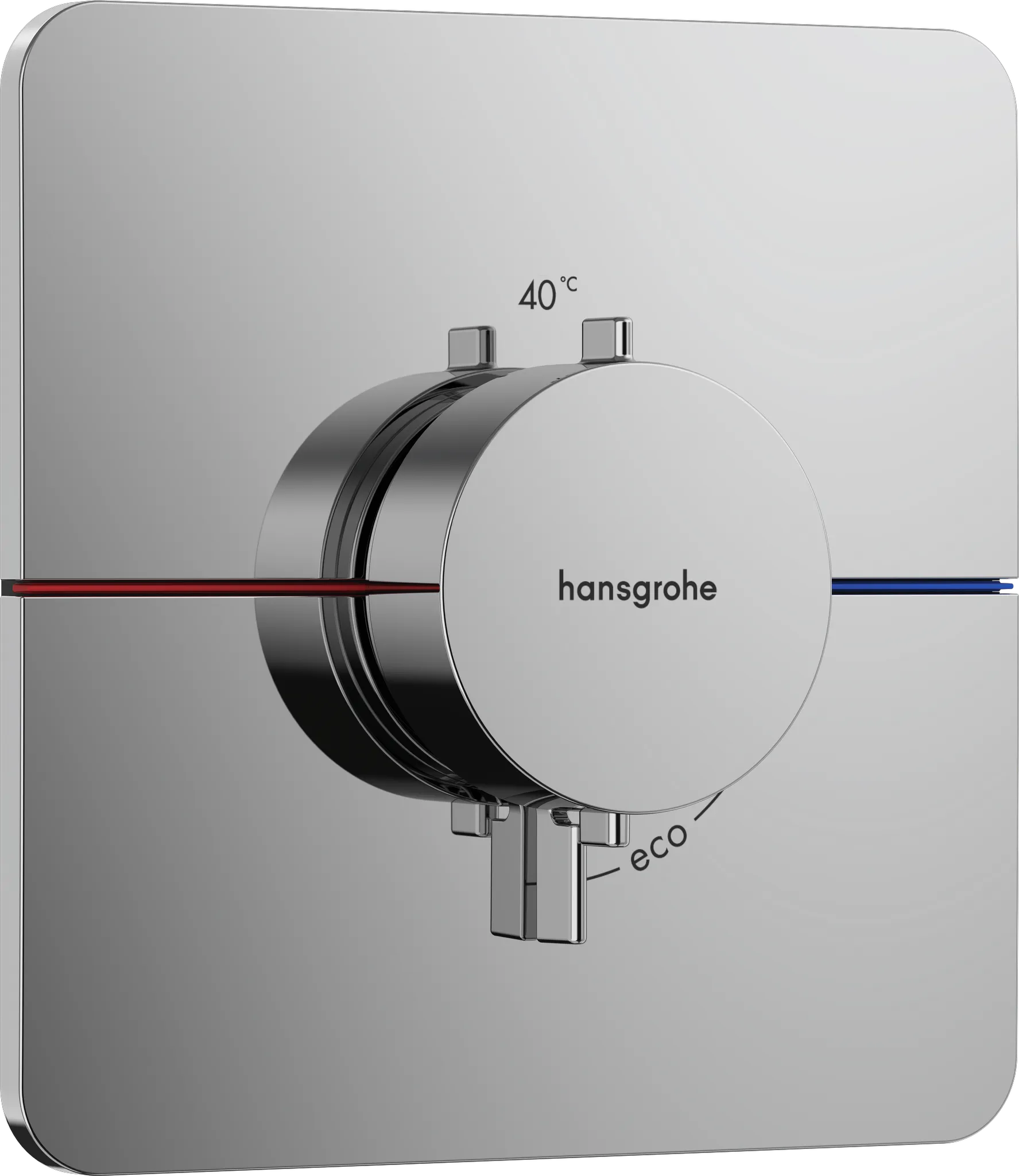 ShowerSelect Comfort Q Thermostat Unterputz Chrom ShowerSelect Comfort Q Thermostat Unterputz Chrom