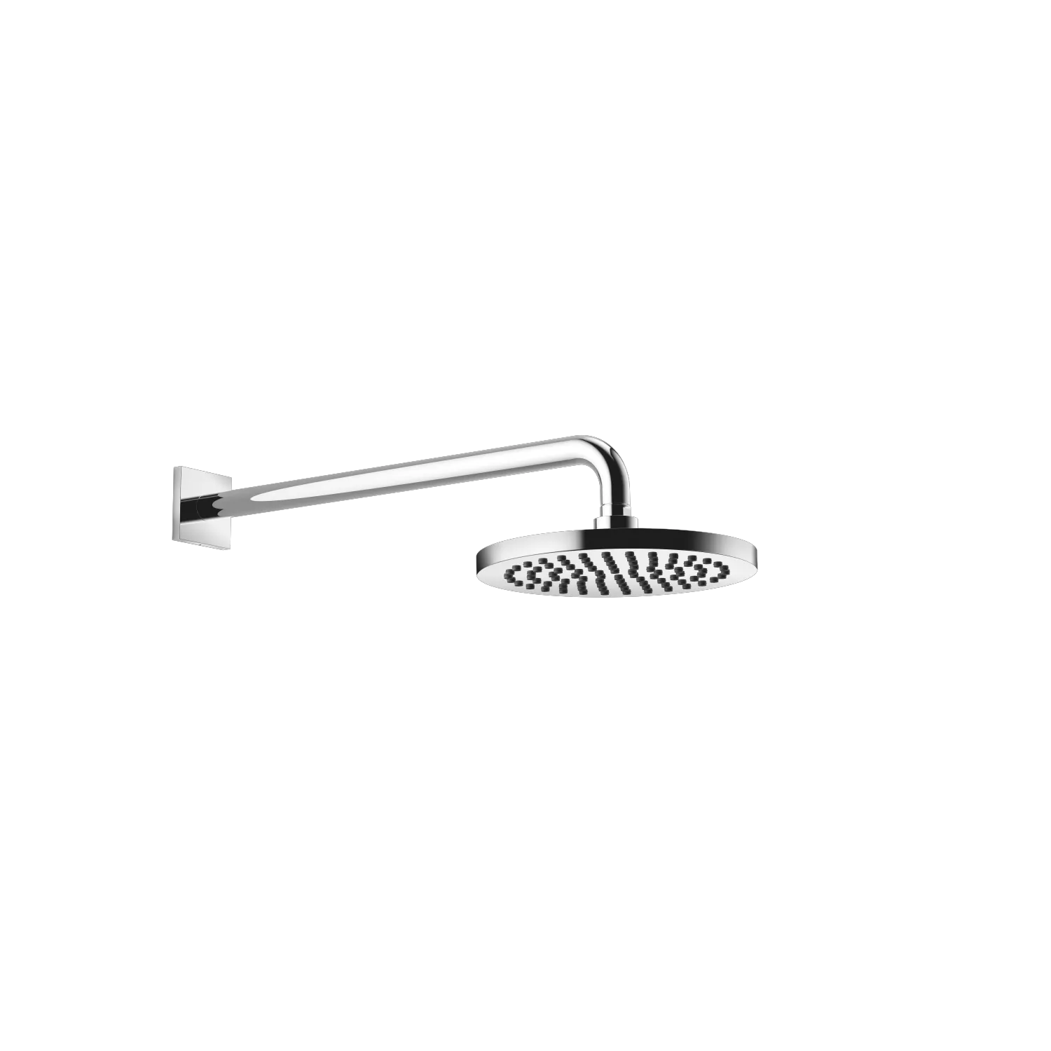 Dornbracht Regenbrause SERIENSPEZIFISCH Chrom, 220 mm Durchmesser, Ausladung 450 mm, Rosette 65 x 65 mm
