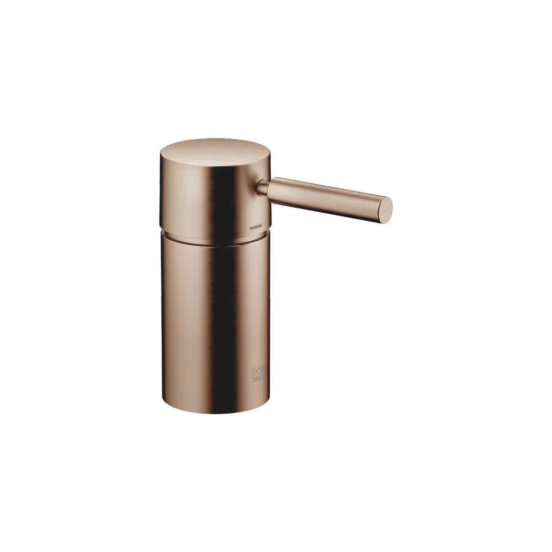 Dornbracht META Wannen-Einhandbatterie Bronze gebürstet, Bohrungsdurchmesser 35 mm, max. Durchfluss 35,7 l/min bei 3 bar Fließdruck