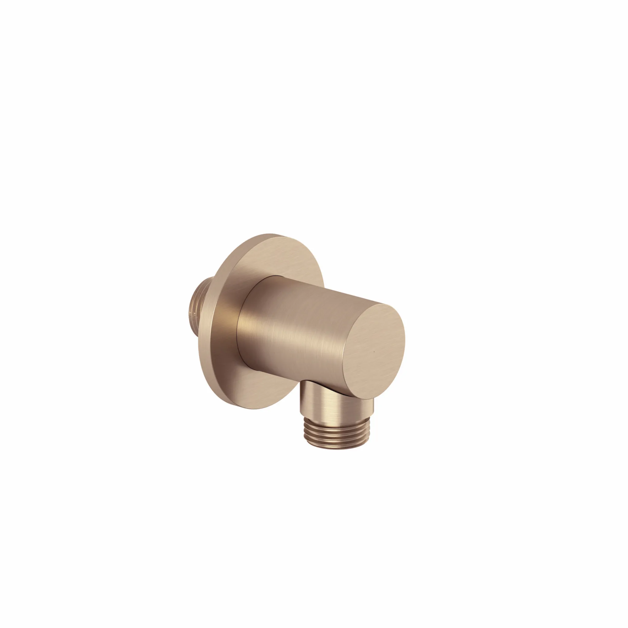 Kludi A-QA Wandanschlussbogen rund Brushed Bronze PVD, DN 15, Ausladung 48 mm Kludi A-QA Wandanschlussbogen rund Brushed Bronze PVD, DN 15, Ausladung 48 mm