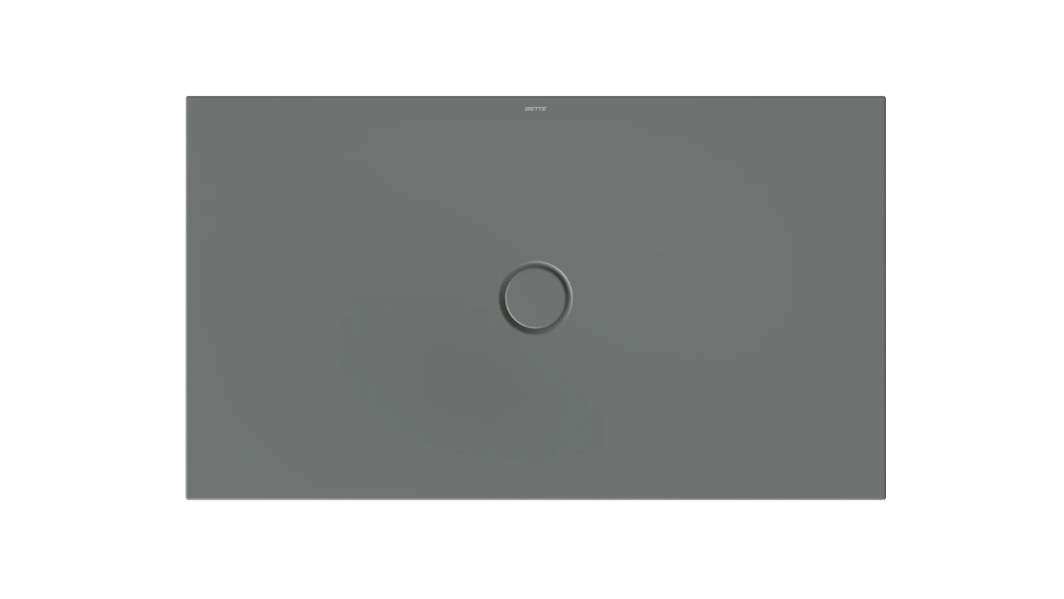 Bette rechteck Duschwanne „BetteFloor“ 1300 × 750 mm ohne Oberflächenbeschichtung, ohne Oberflächenveredelung, ohne Wannenträger, in Smoke