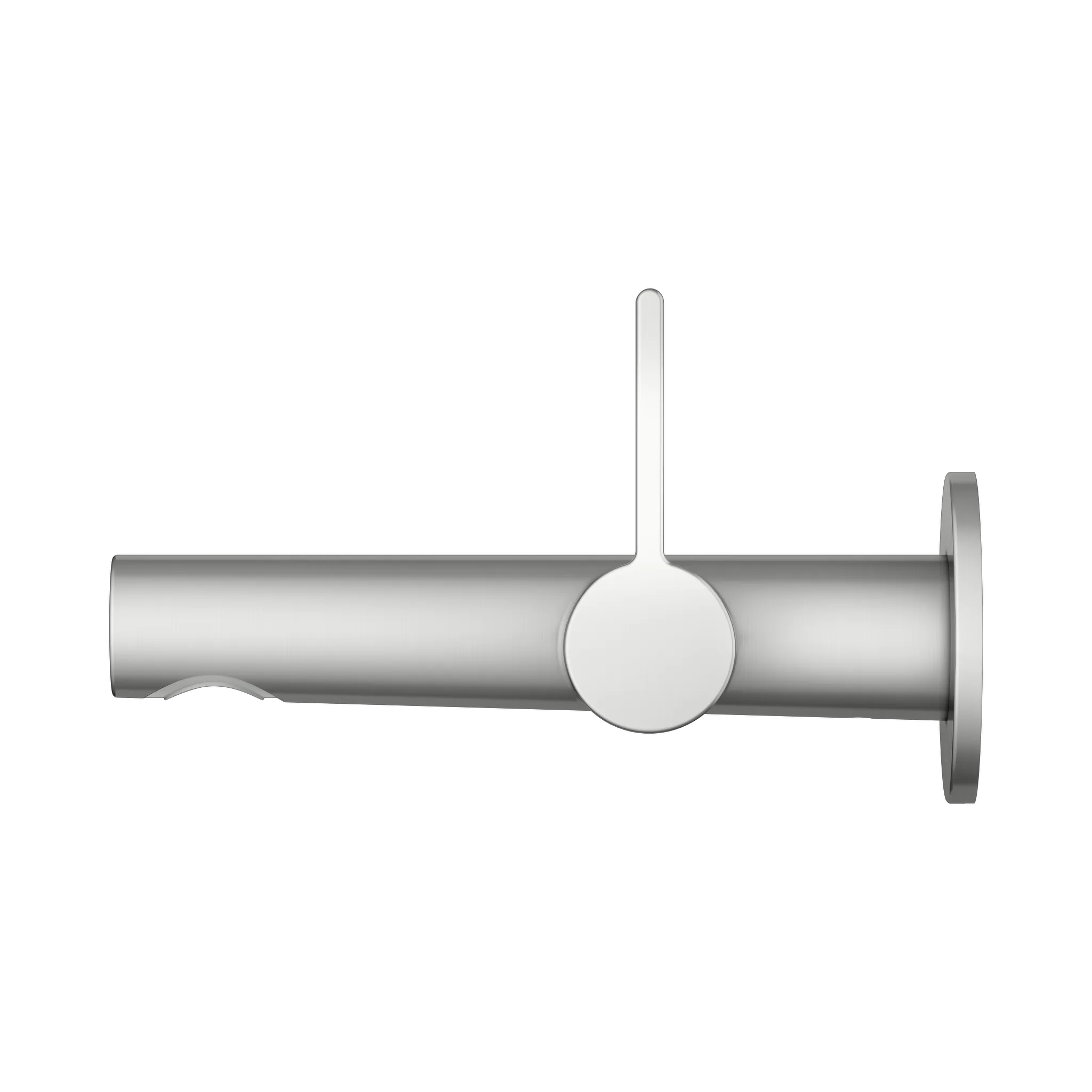 KEUCO EDITION 400 Einhebel-Waschtischmischer Unterputz 1 Loch für Wandmontage Ausladung 165 mm Edelstahl-finish KEUCO EDITION 400 Einhebel-Waschtischmischer Unterputz 1 Loch für Wandmontage Ausladung 165 mm Edelstahl-finish