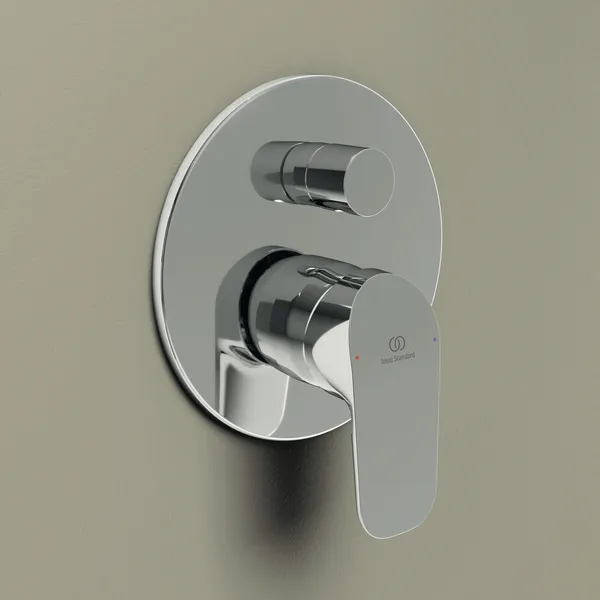 Badearmatur Unterputz Ceraflex, Bausatz 2, Rosette 163x163mm, Chrom Badearmatur Unterputz Ceraflex, Bausatz 2, Rosette 163x163mm, Chrom