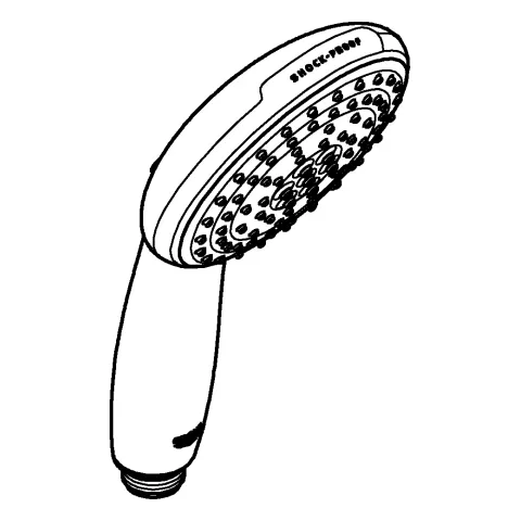 Grohe Tempesta 110 Handbrause 2 Strahlarten chrom Grohe Tempesta 110 Handbrause 2 Strahlarten chrom