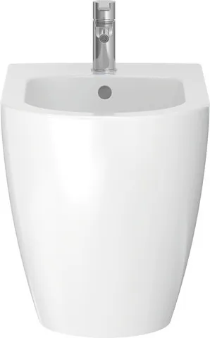 Duravit Stand-Bidet back to wall „ME by Starck“, Befestigung sichtbar 37 × 60 × 40 cm in Weiß Hochglanz Duravit Stand-Bidet back to wall „ME by Starck“, Befestigung sichtbar 37 × 60 × 40 cm in Weiß Hochglanz