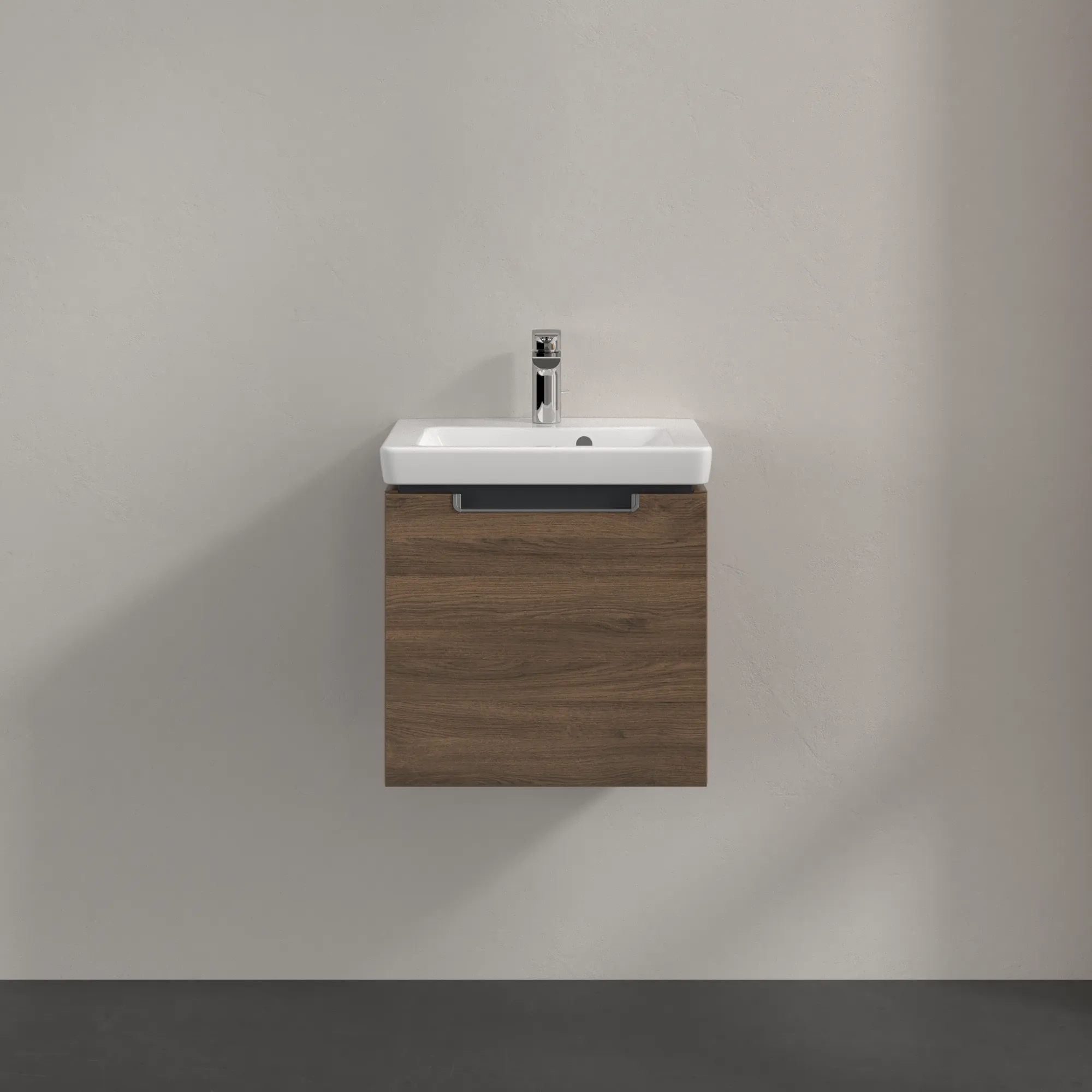 Villeroy & Boch Waschbeckenunterschrank Subway 2.0, Arizona Oak, 440x420x352 mm, eckig, mittige Wanneneinbauposition, SoftClosing, 1 Auszug