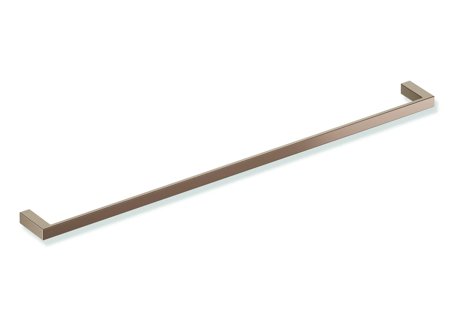 HEWI Badetuchhalter System 900Q, PVD, Kupfer gebürstet, 800 mm Breite, 20 mm Höhe, 70 mm Tiefe HEWI Badetuchhalter System 900Q, PVD, Kupfer gebürstet, 800 mm Breite, 20 mm Höhe, 70 mm Tiefe