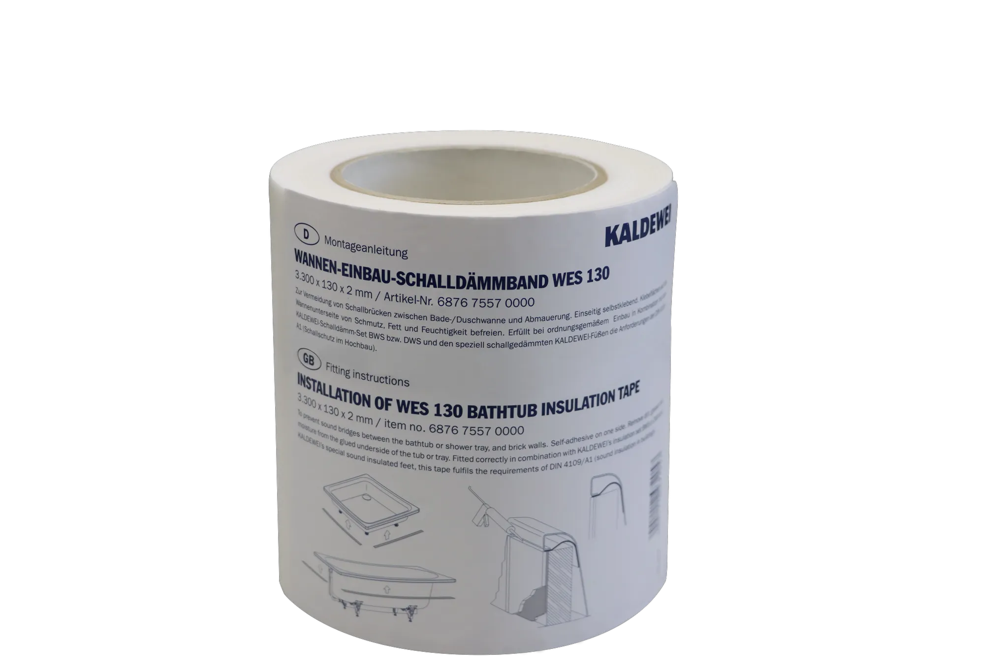 Wanneneinbauband WES 130 Wanneneinbauband WES 130