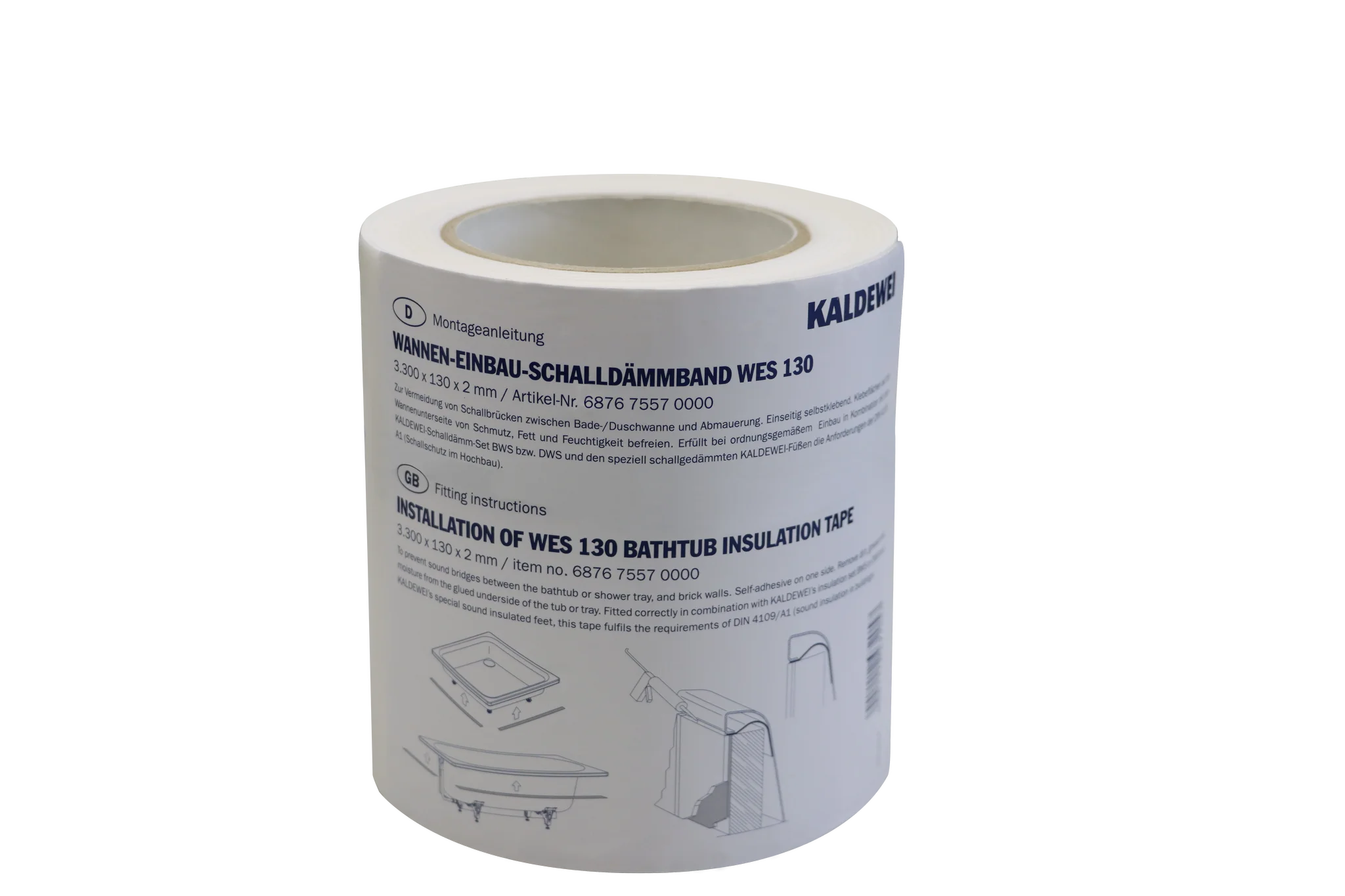 Wanneneinbauband WES 130