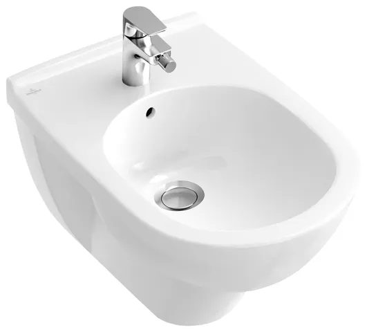 Bidet O.novo 546000, 560 x 360 x 320 mm, Oval, wandhängend, Weiß Alpin