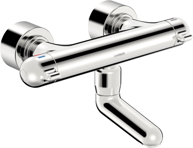 Zweihand-Waschtischarmatur „Medipro“ Ausladung 179 mm in Chrom Zweihand-Waschtischarmatur „Medipro“ Ausladung 179 mm in Chrom