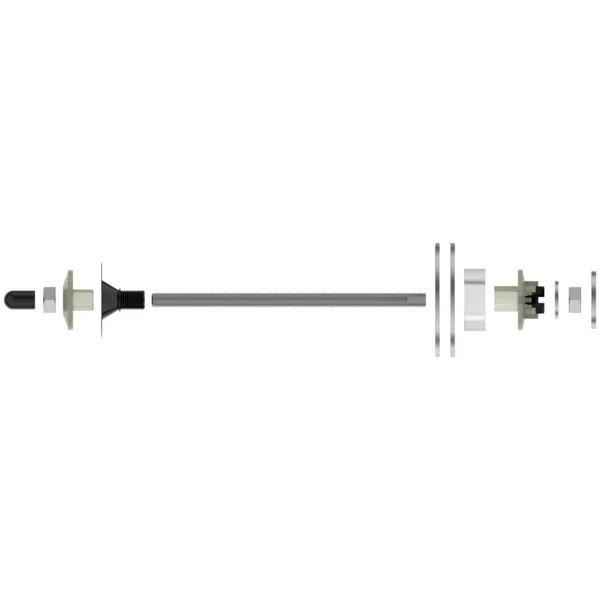 Ideal Standard Contour 21+ Befestigungsset für Waschtisch mit Finne, weiß Ideal Standard Contour 21+ Befestigungsset für Waschtisch mit Finne, weiß