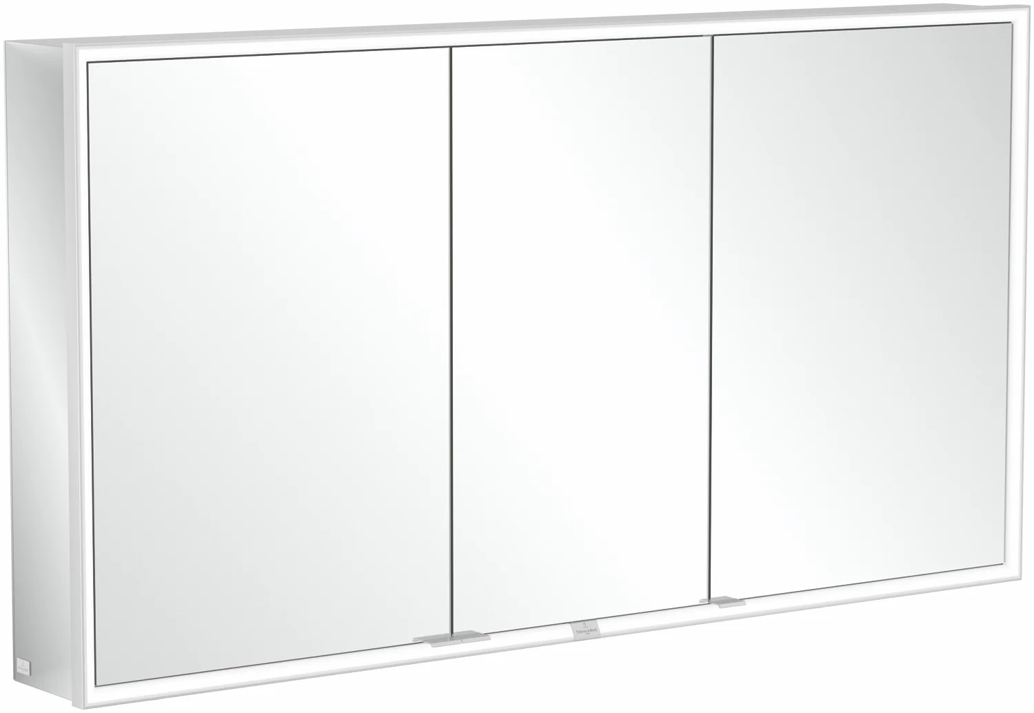 Villeroy & Boch Aufputz-Spiegelschrank My View Now, 1400x750x168 mm, glänzend, mit Beleuchtung und Absenkautomatik