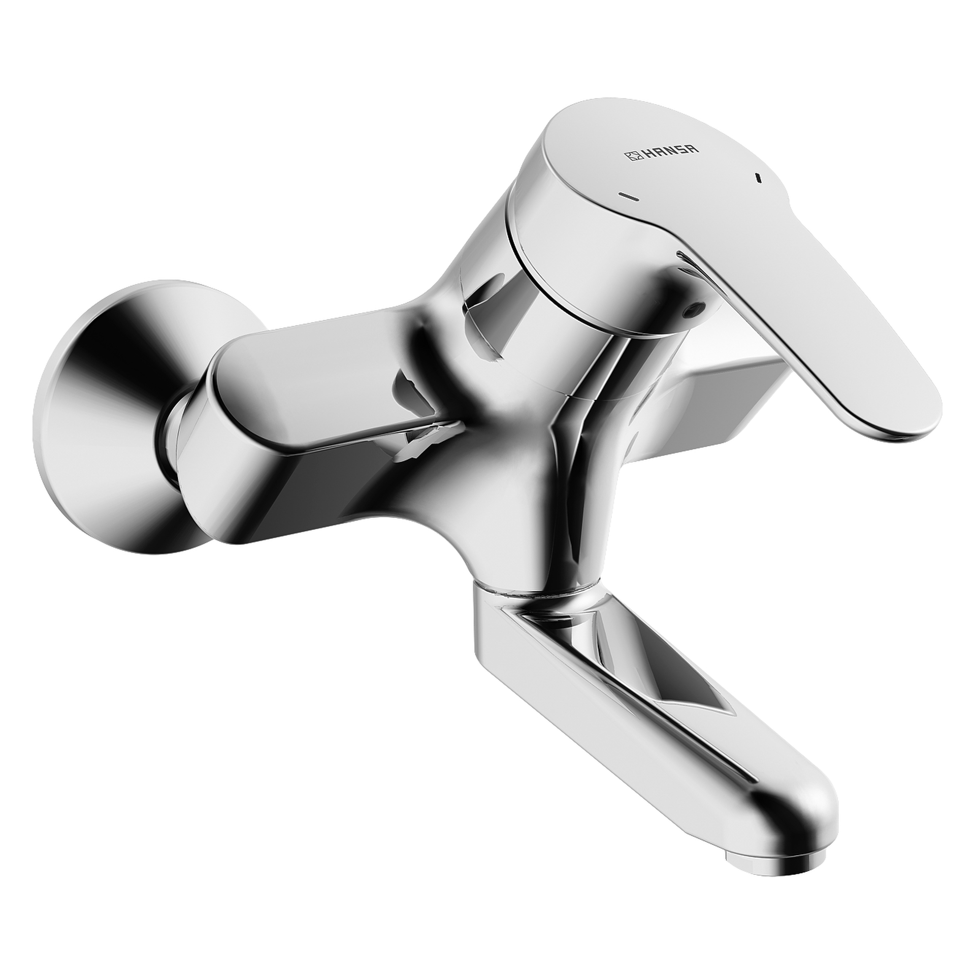 Einhand-Waschtischarmatur „Mix“ Ausladung 171 mm in Chrom Einhand-Waschtischarmatur „Mix“ Ausladung 171 mm in Chrom