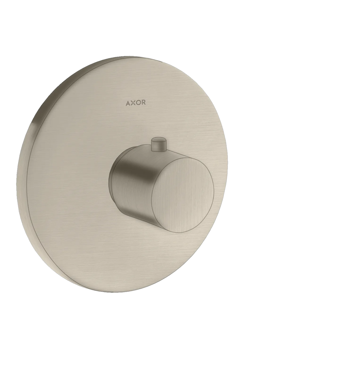 Hansgrohe AXOR Uno Thermostat HighFlow Unterputz, Brushed Nickel Hansgrohe AXOR Uno Thermostat HighFlow Unterputz, Brushed Nickel