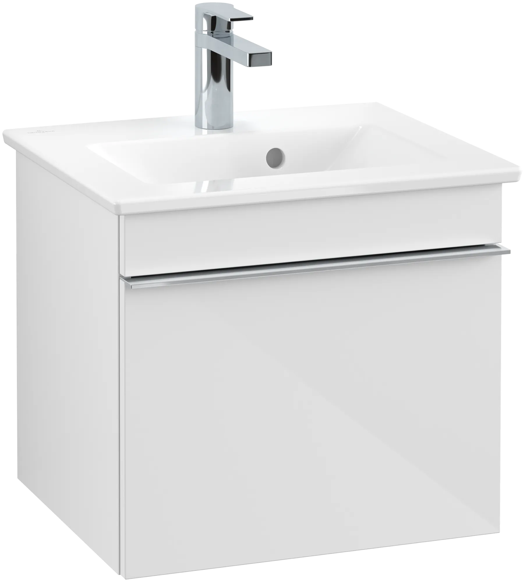 Villeroy & Boch Waschtischunterschrank „Venticello“ für Schrankwaschtisch 46,6 × 42 × 42,5 × 42,5 cm Glossy White, mittig