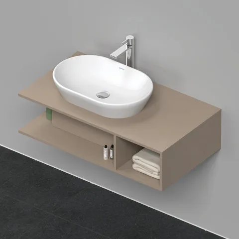 Duravit Waschtischunterschrank wandhängend „D-Neo“ 100 × 26 × 55 cm Leinen Duravit Waschtischunterschrank wandhängend „D-Neo“ 100 × 26 × 55 cm Leinen