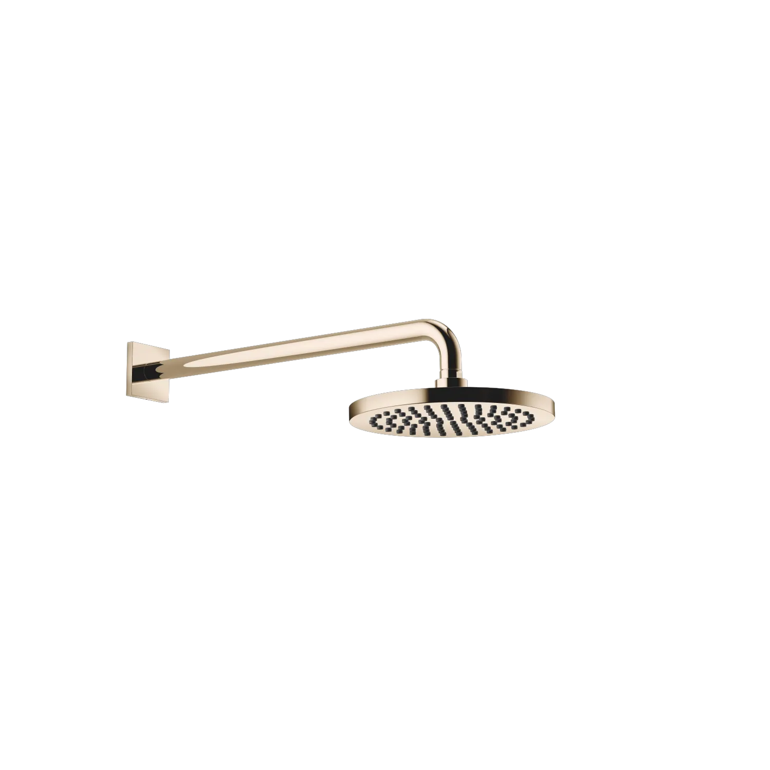 Dornbracht Regenbrause SERIENSPEZIFISCH Light Gold PVD, 220 mm Durchmesser, Ausladung 450 mm