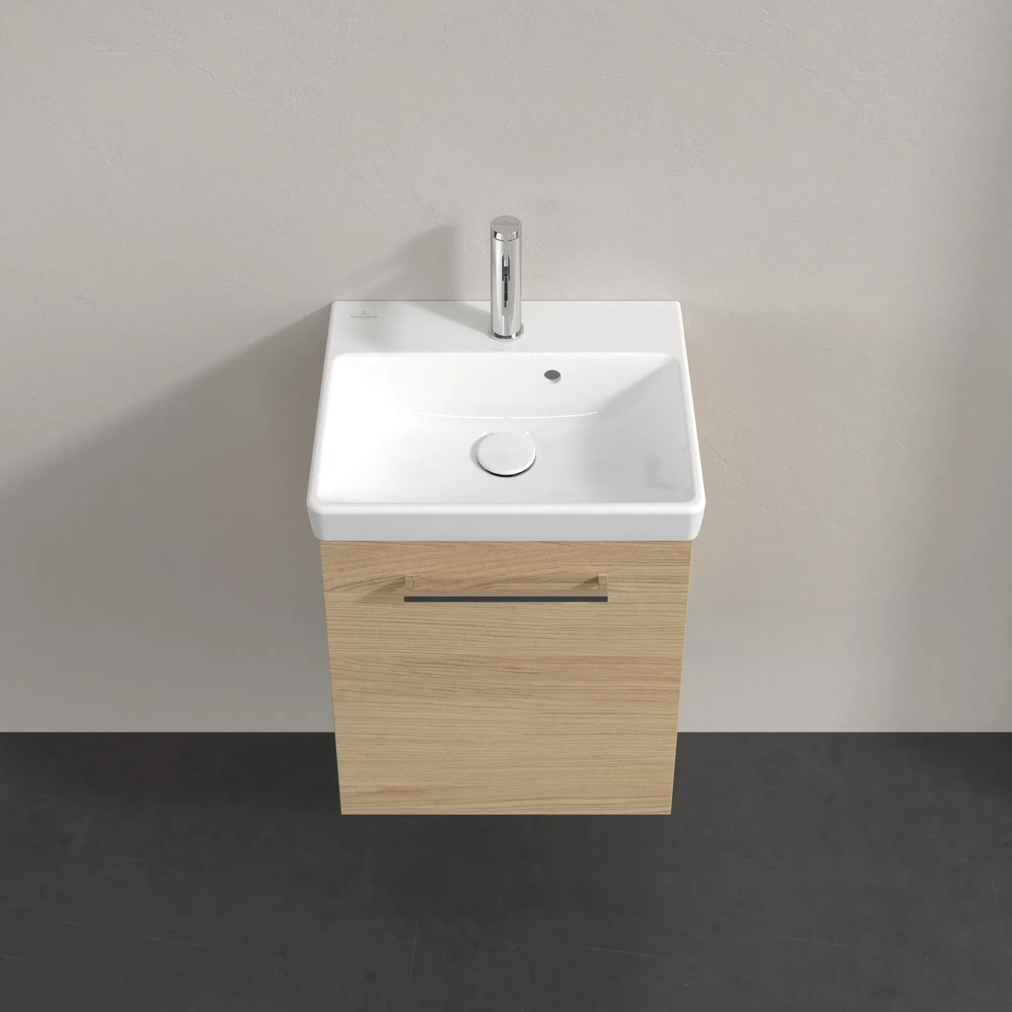 Villeroy & Boch Avento Unterschrank für Unterbauwaschbecken, 430 x 514 x 384 mm, links