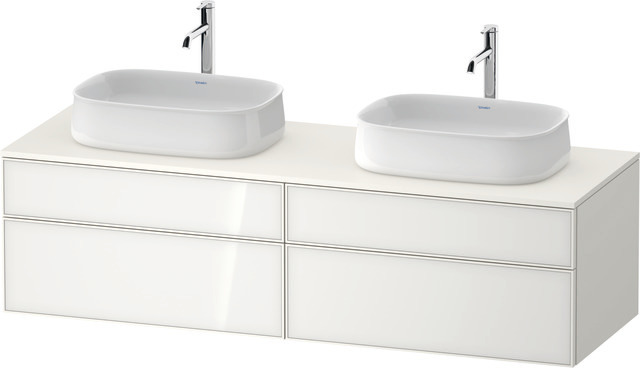 Duravit Waschtischunterschrank wandhängend „Zencha“ 160 × 44,2 × 55 cm