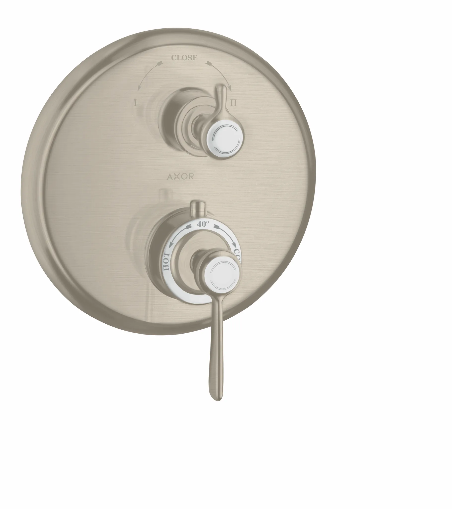 Hansgrohe AXOR Montreux Thermostat Unterputz, Brushed Nickel Hansgrohe AXOR Montreux Thermostat Unterputz, Brushed Nickel