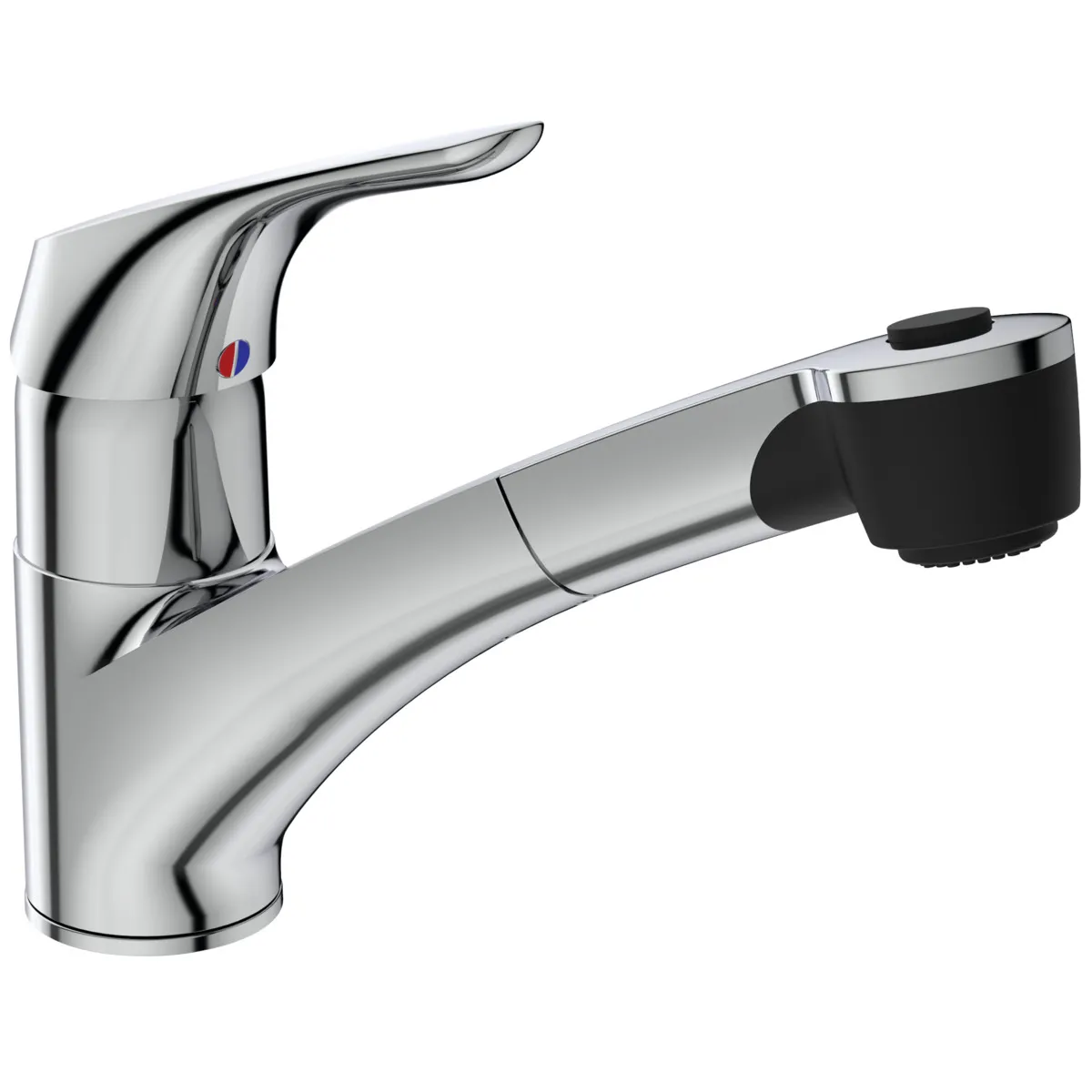 Küchenarmatur Cerasprint Neu Ausladung 230mm mit herausziehbarer HB Chrom Küchenarmatur Cerasprint Neu Ausladung 230mm mit herausziehbarer HB Chrom