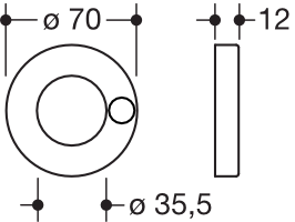 HEWI Kappe „System 900“