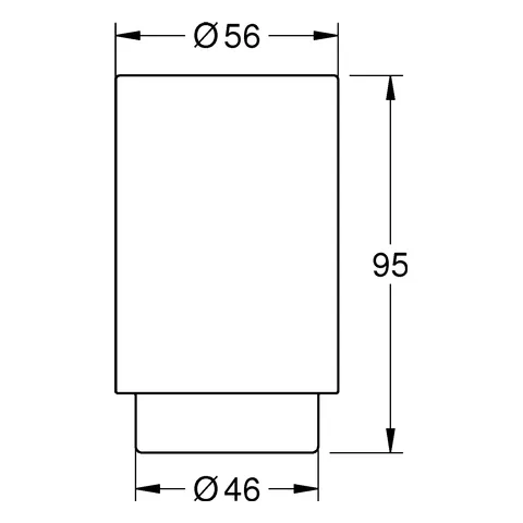 Glas Selection 41029, für Halter 41027, weißglas Glas Selection 41029, für Halter 41027, weißglas