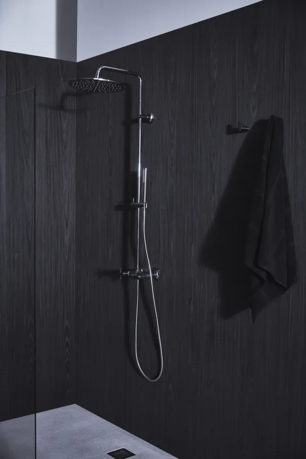 Ideal Standard Joy Neo Duschsystem mit Einhebel-Brausearmatur Kreuzgriffe Chrom Ideal Standard Joy Neo Duschsystem mit Einhebel-Brausearmatur Kreuzgriffe Chrom