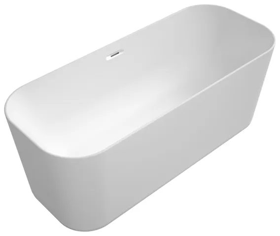 Villeroy & Boch Badewanne „Finion“ freistehend rechteck 170 × 70 cm in Stone White