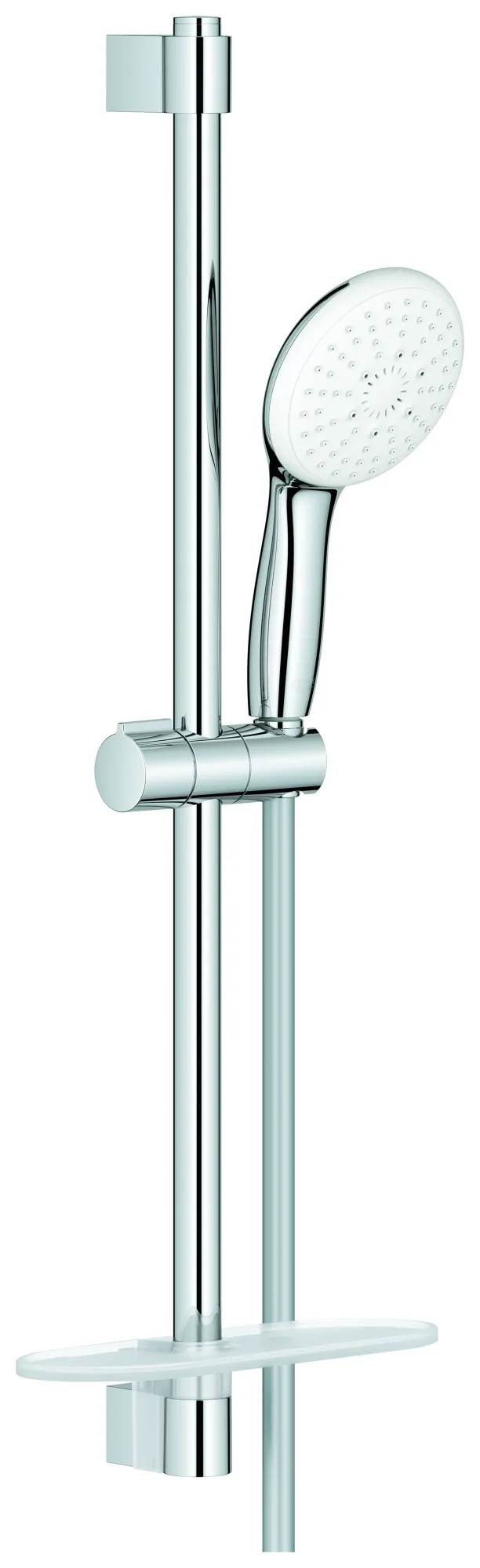Brausestangenset Tempesta 110 27600_3, 600mm, Handbrause Tempesta 110, 3 Strahlarten: Rain/Jet/Massage, Brauseschlauch Relexaflex 1.750mm, Ablage, Water Saving, maximaler Durchfluss (bei 3 bar): 8.4 l/min, chrom Brausestangenset Tempesta 110 27600_3, 600mm, Handbrause Tempesta 110, 3 Strahlarten: Rain/Jet/Massage, Brauseschlauch Relexaflex 1.750mm, Ablage, Water Saving, maximaler Durchfluss (bei 3 bar): 8.4 l/min, chrom