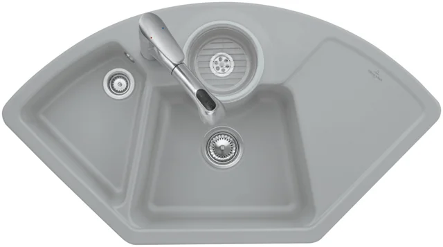 Villeroy & Boch Solo Eck 670800, 1075x600 mm, Keramik, Timber CeramicPlus