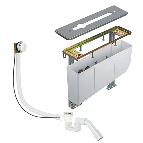 ROTEXA MULTI Montageeinheit RohbauSet für 3Loch Armaturen chrom ROTEXA MULTI Montageeinheit RohbauSet für 3Loch Armaturen chrom