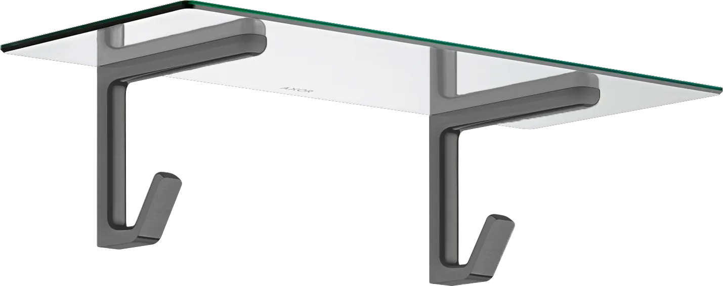 Hansgrohe AXOR Universal Softsquare Badetuchablage, Brushed Black Chrome Hansgrohe AXOR Universal Softsquare Badetuchablage, Brushed Black Chrome