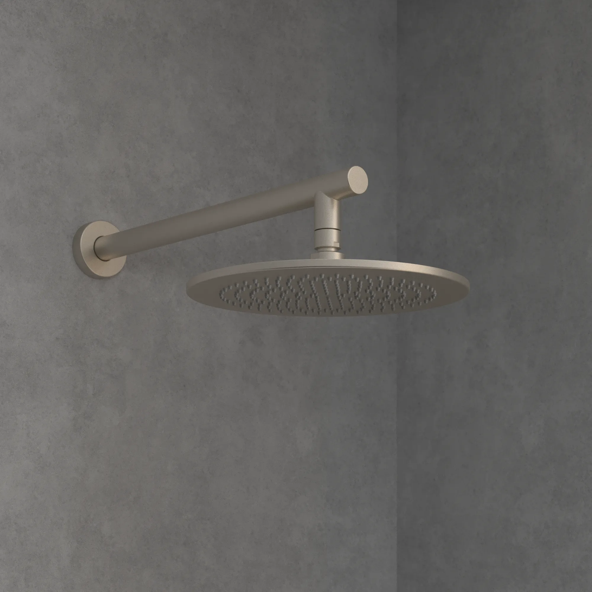 Duschkopf TVC00000100061, rund ⌀ 25 × 6,3 cm