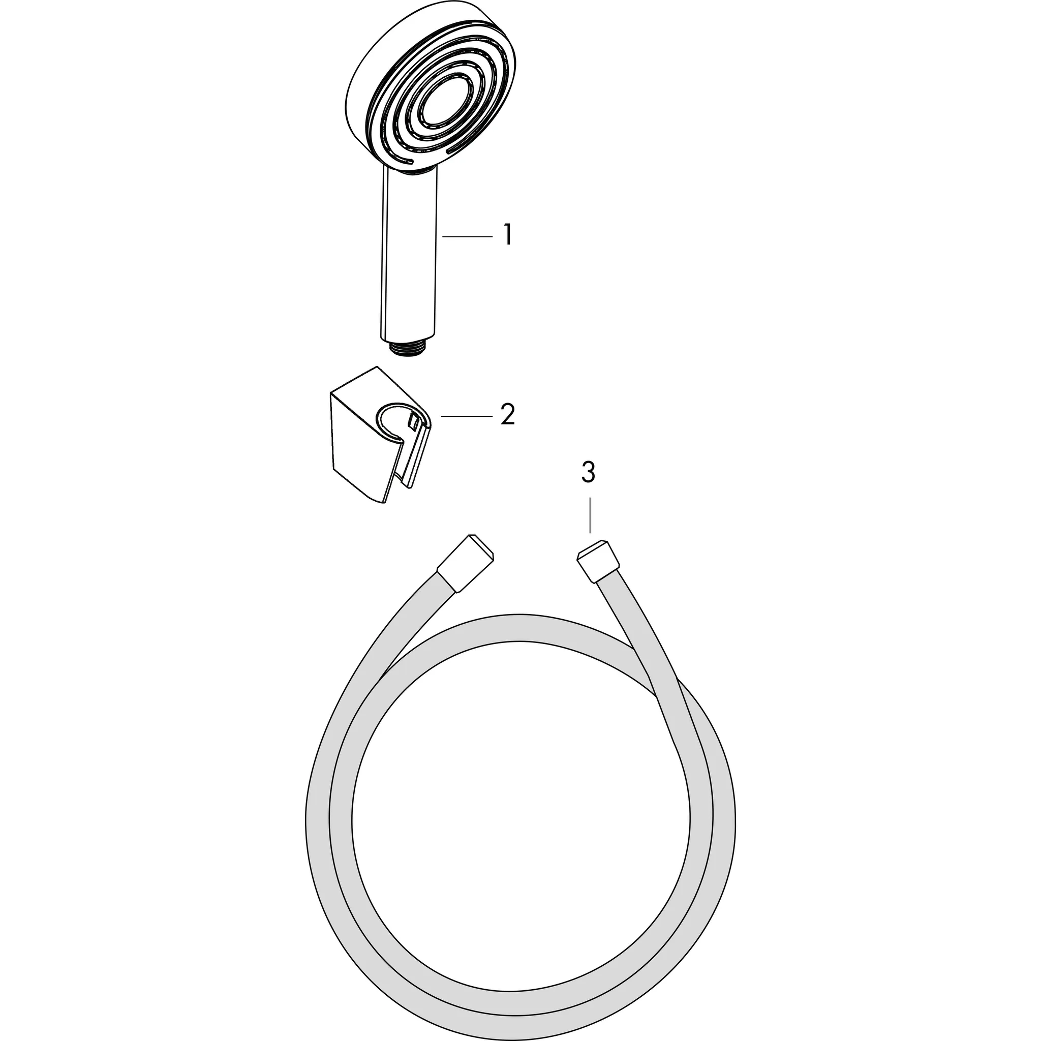 Hansgrohe Pulsify S 105 1jet Brausenset, Chrom Hansgrohe Pulsify S 105 1jet Brausenset, Chrom